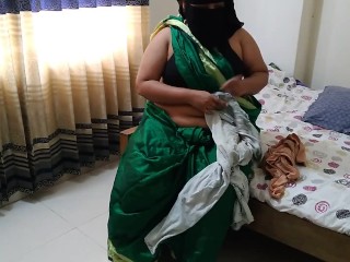 Punjab Milf Hot Aunty Carrying Out Laundry Thither Brink In A Little While Neighbor Turn Of Phrase Say No To & Fucked - Desi Sex